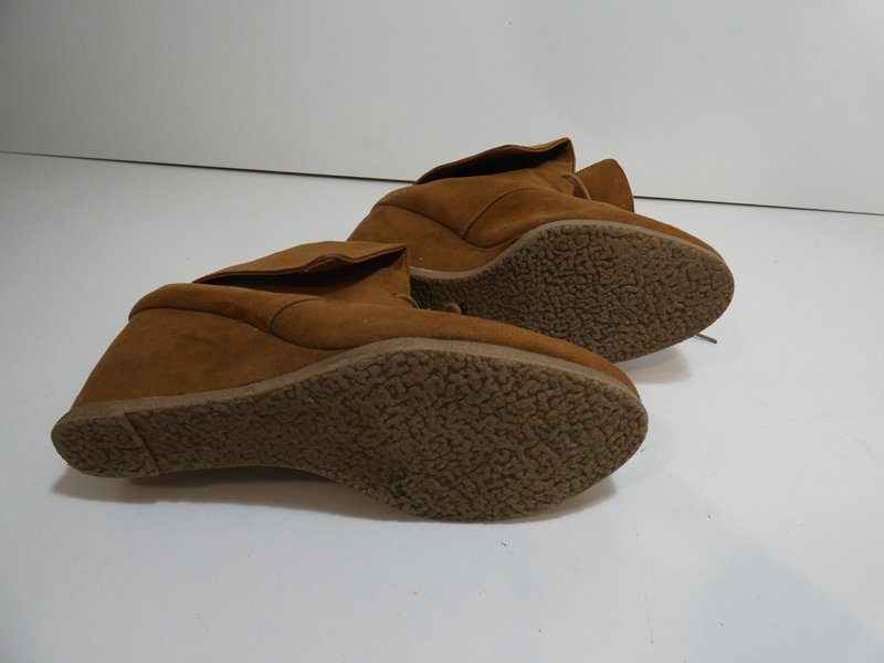 Chaussures femme imitation daim P7/40  Très bon état - Vue 3 - 